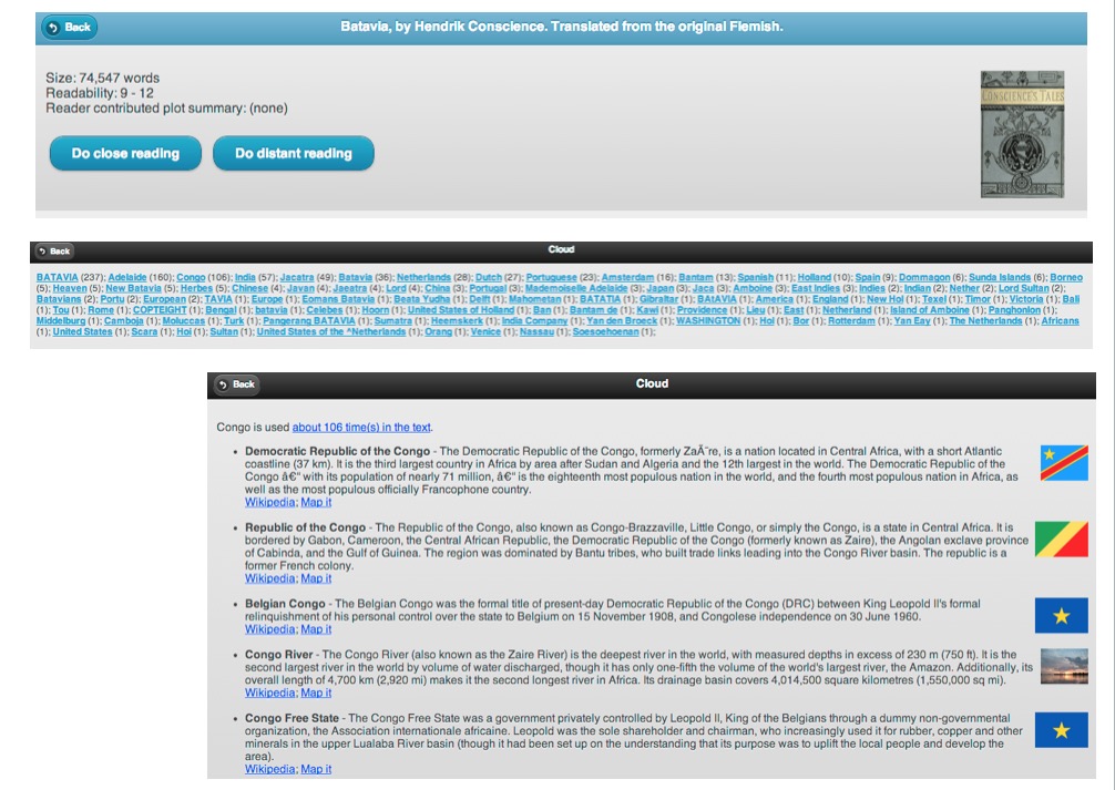 [Distant reading in a library catalog.]