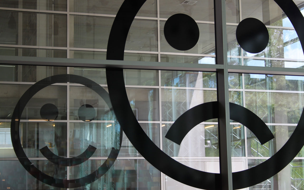 [sad and smiley face]